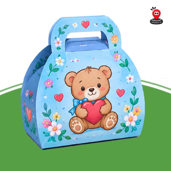 جعبه هدیه دسته دار